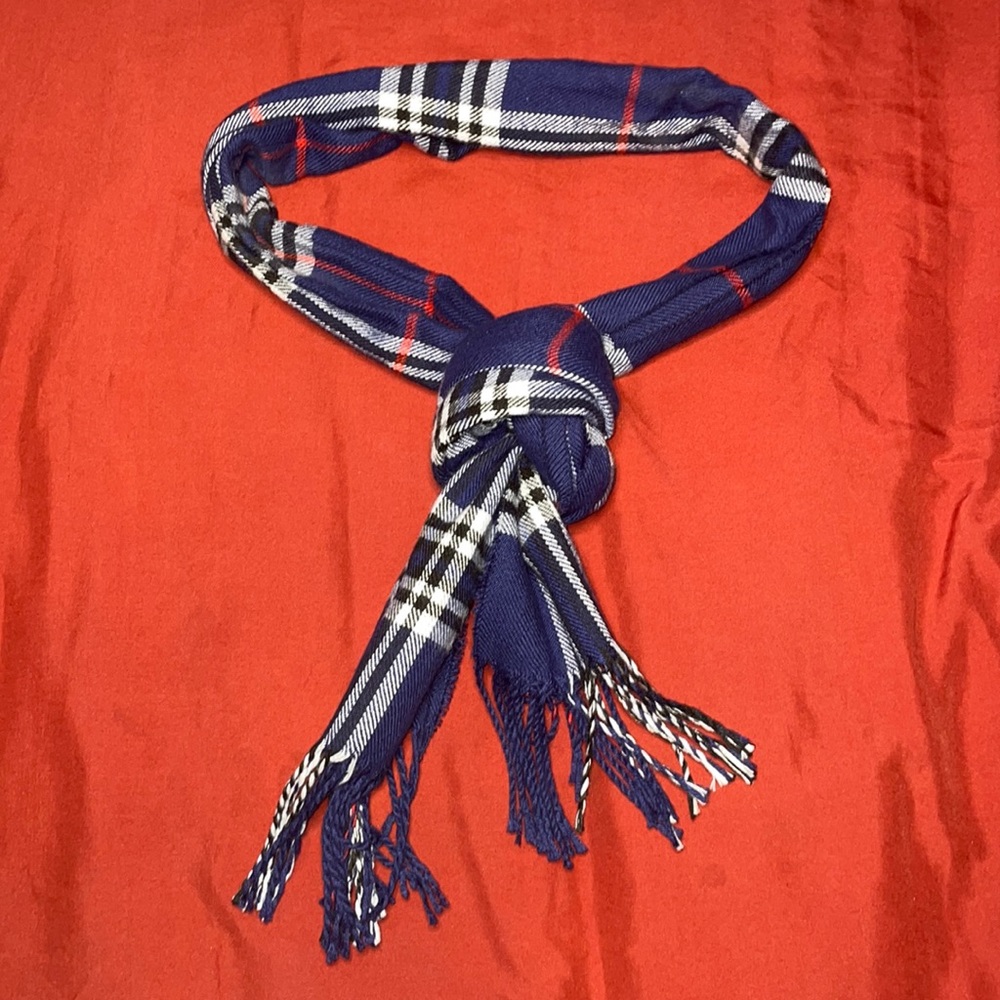 SethRoberts-Classic Men's Plaid Winter Scarf
